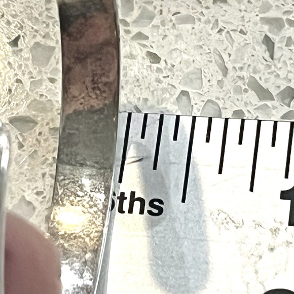 James Avery Sterling Silver 5.5" Kid Open Bangle Bracelet Birds & Flowers. - Picture 7 of 7